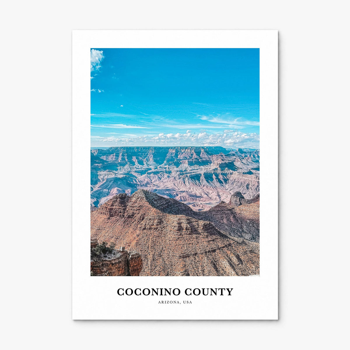 Coconino County Classic Poster, print only (unframed)
