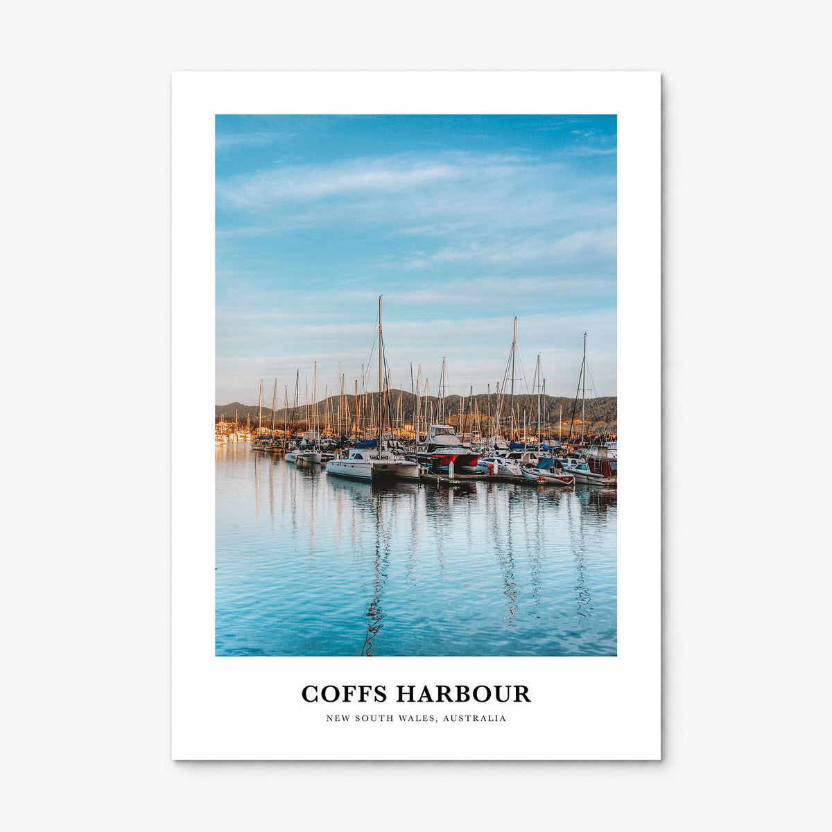 Coffs Harbour Classic Poster, print only (unframed)