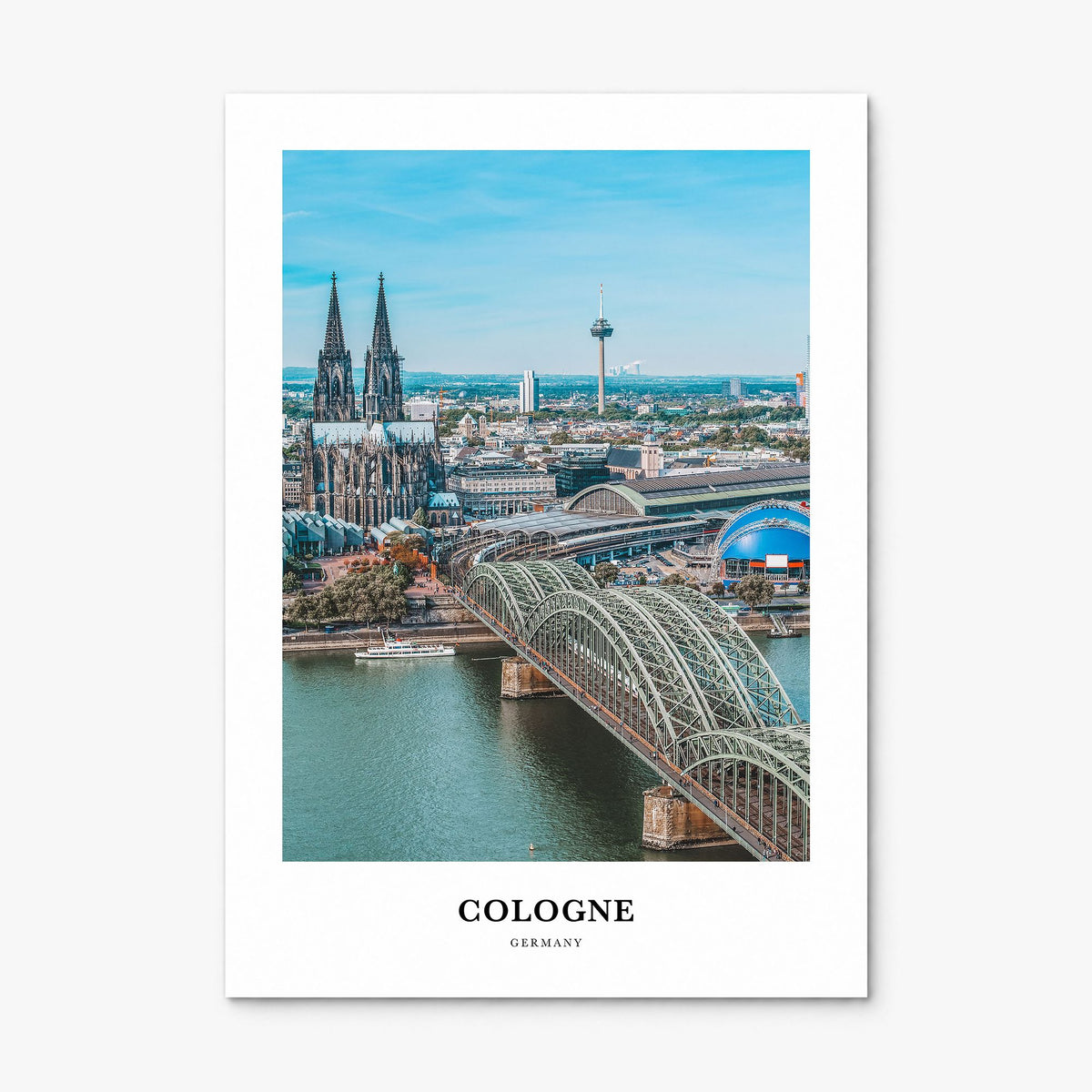 Cologne Classic Poster, print only (unframed)