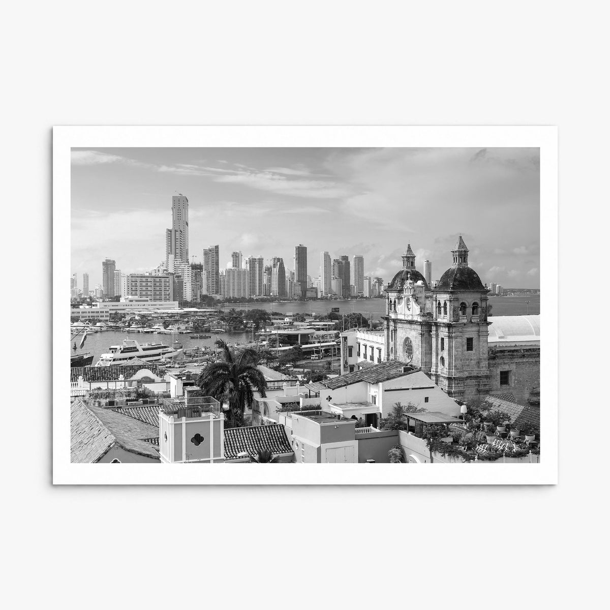Colombia Photo Poster, print only (unframed), white border
