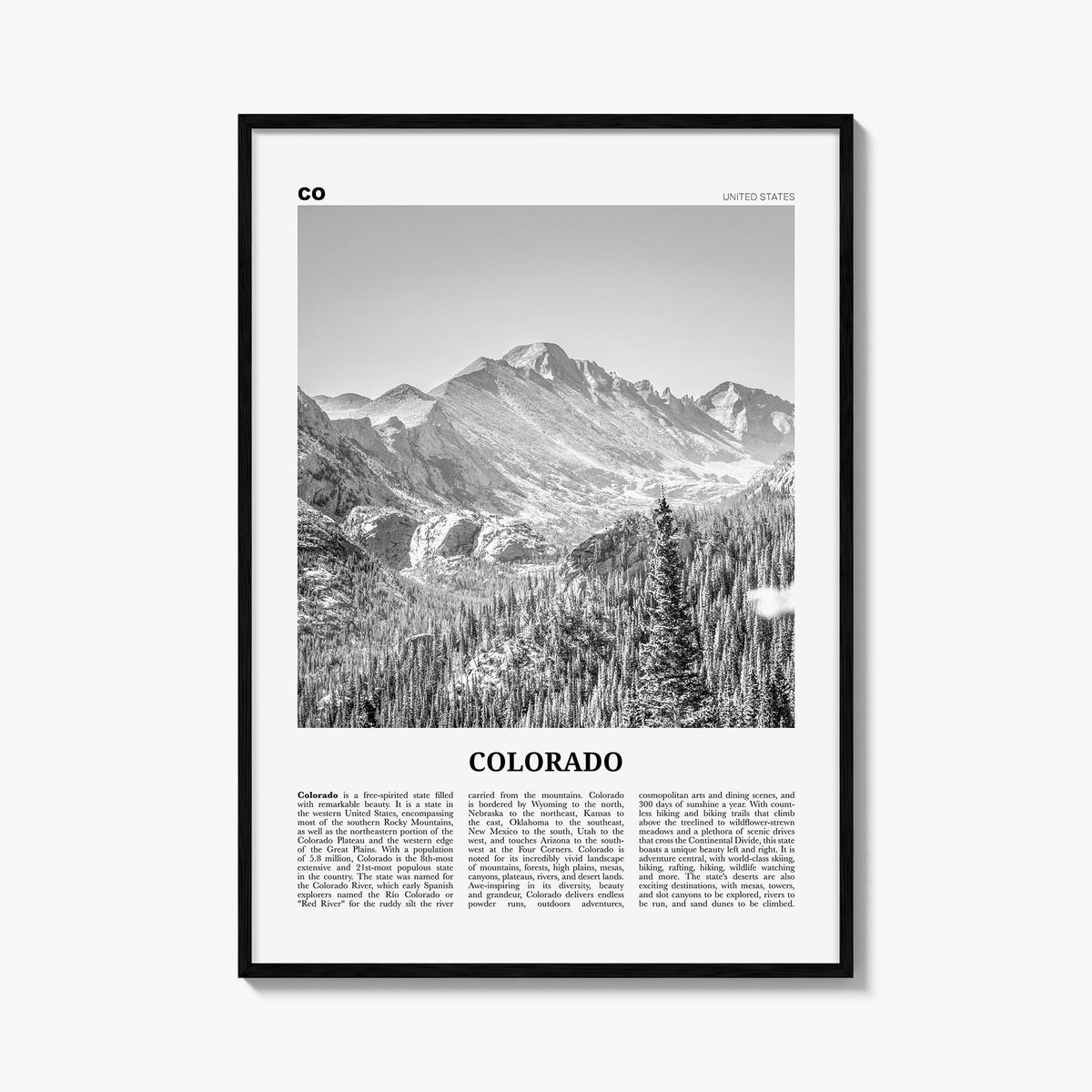 Colorado Newspaper No 1 Poster
