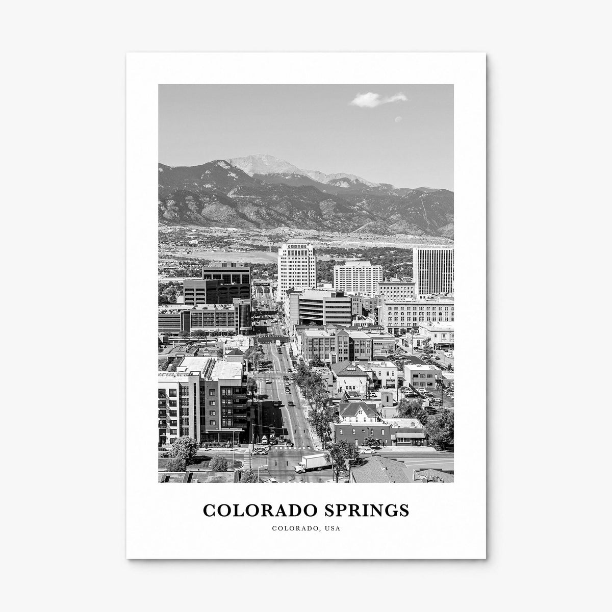 Colorado Springs Classic Poster, print only (unframed)