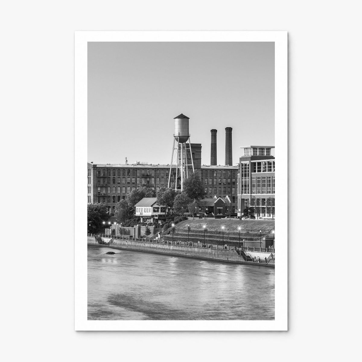 Columbus, Georgia Photo Poster, print only (unframed), white border