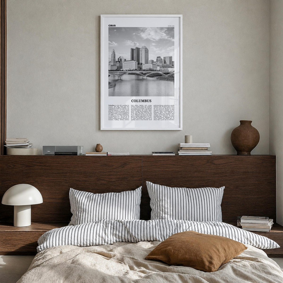 Columbus, Ohio Newspaper No 1 Poster