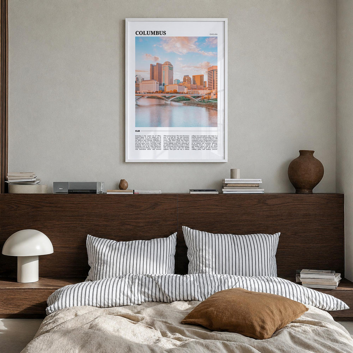 Columbus, Ohio Travel No 1 Poster