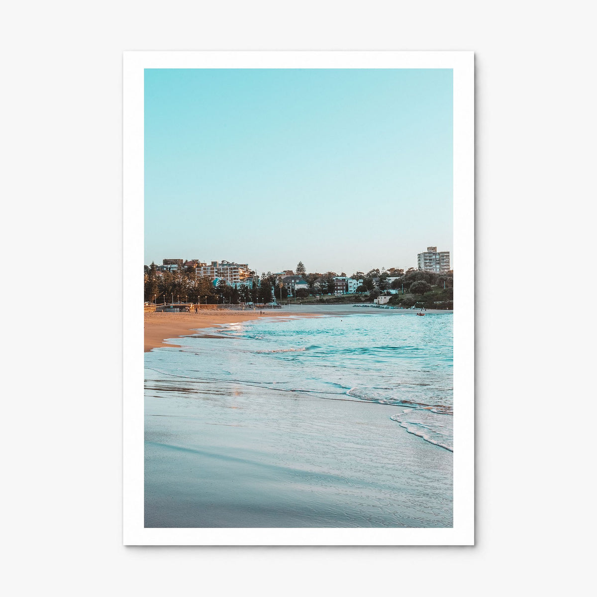 Coogee Beach Photo No 1 Poster, print only (unframed), white border