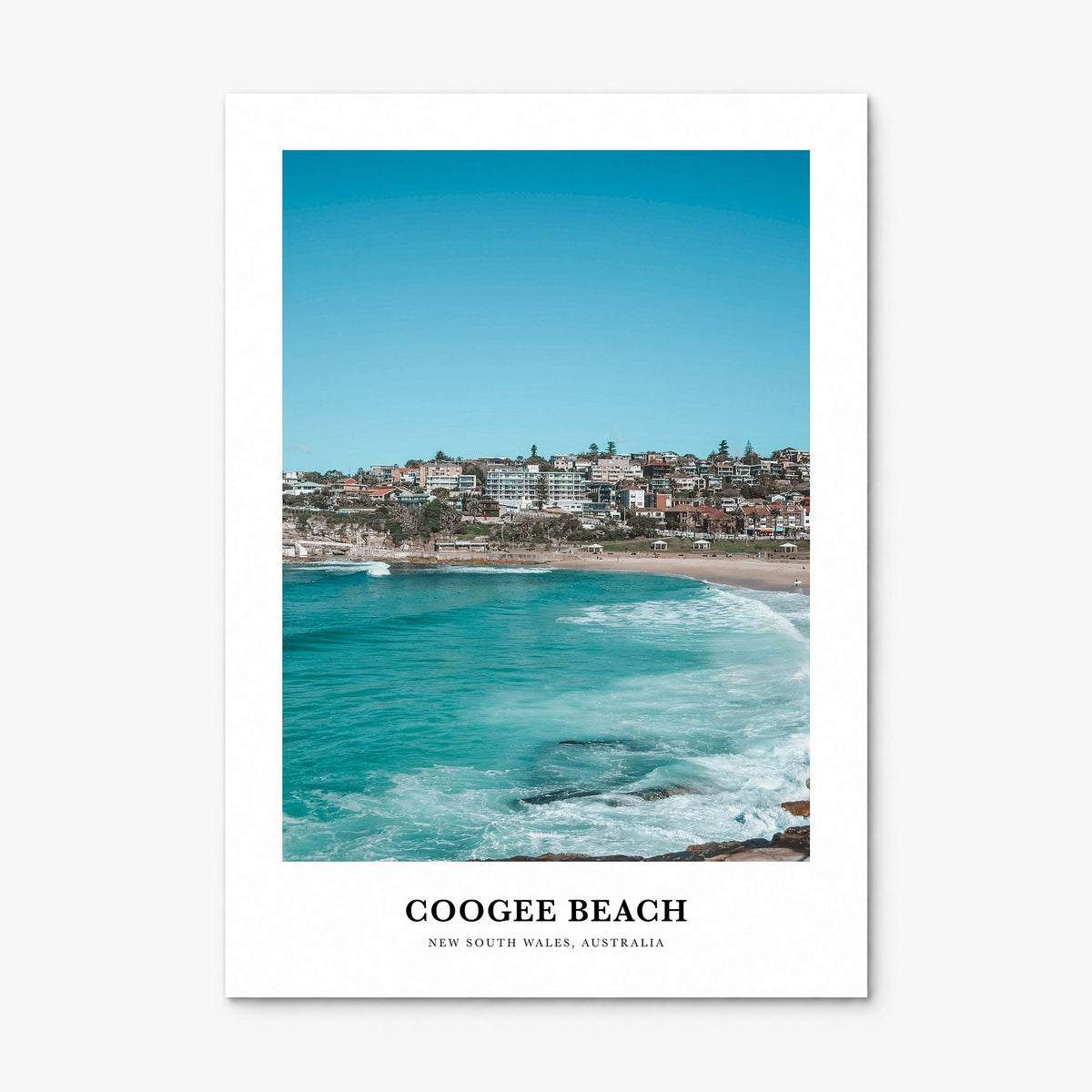 Coogee Beach Classic No 2 Poster, print only (unframed)