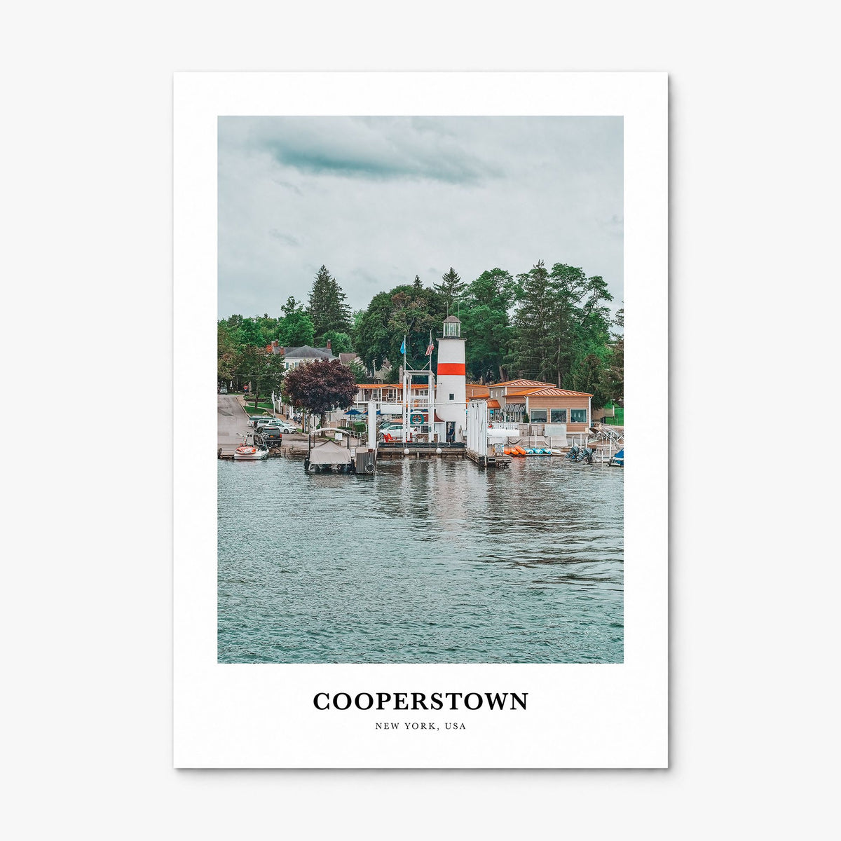 Cooperstown Classic Poster, print only (unframed)