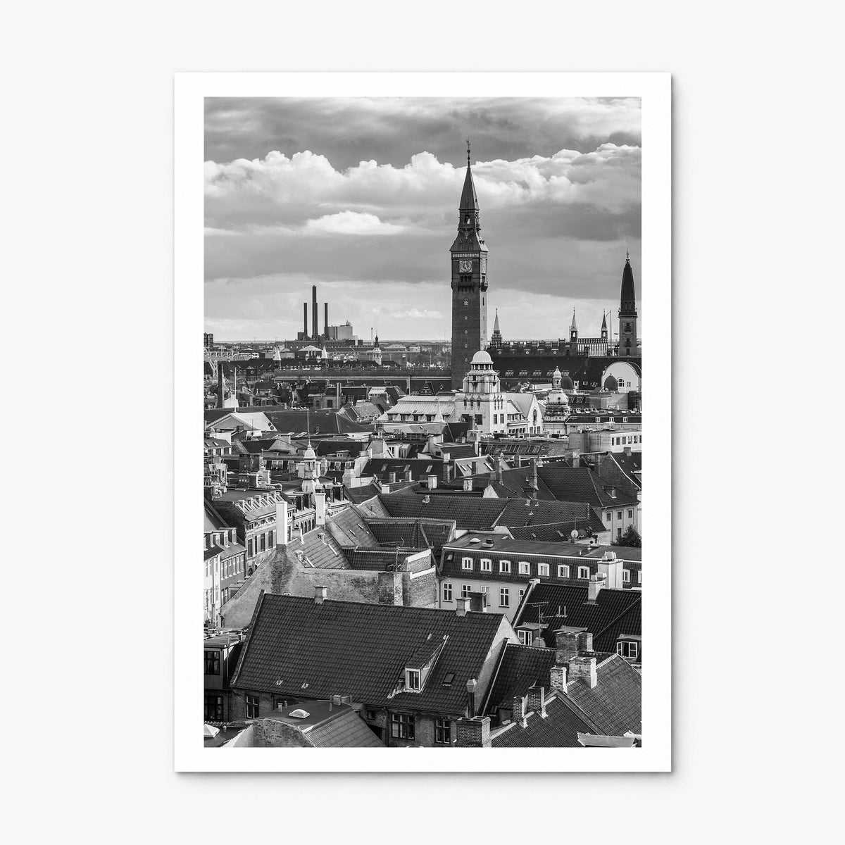Copenhagen Photo No 1 Poster, print only (unframed), white border