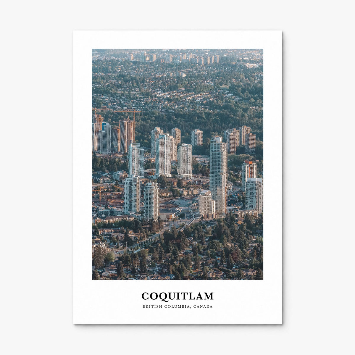 Coquitlam Classic No 1 Poster, print only (unframed)