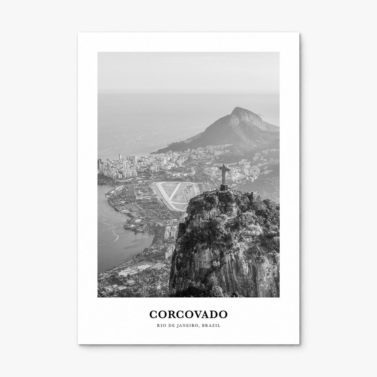 Corcovado Classic Poster, print only (unframed)