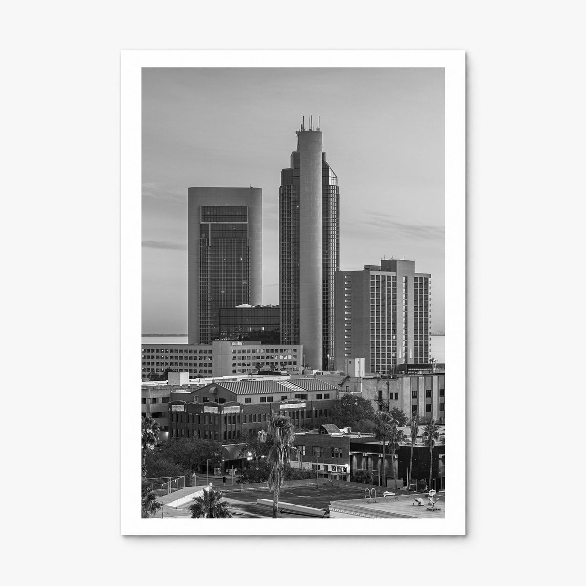 Corpus Christi Photo Poster, print only (unframed), white border