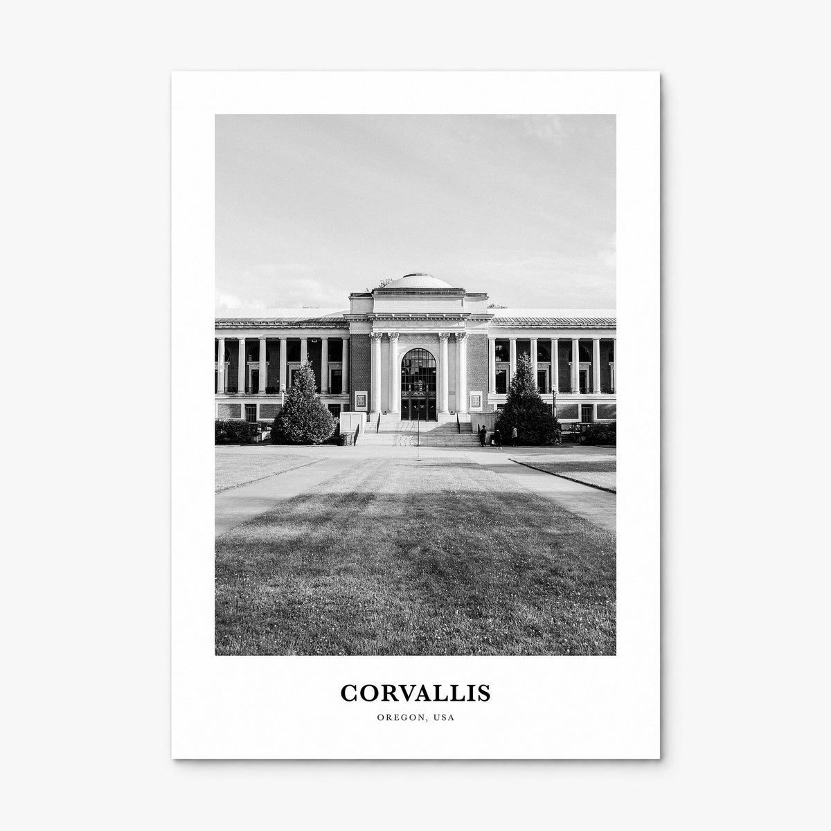 Corvallis Classic Poster, print only (unframed)