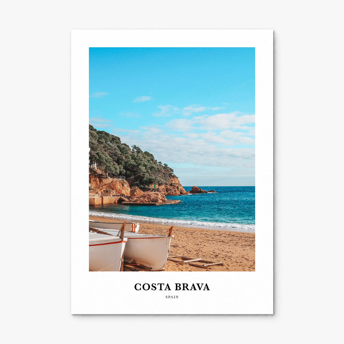 Costa Brava Classic No 2 Poster, print only (unframed)