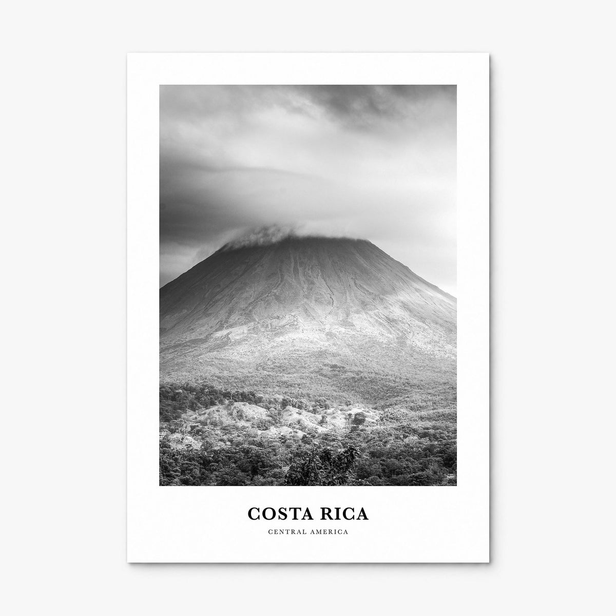 Costa Rica Classic No 3 Poster, print only (unframed)