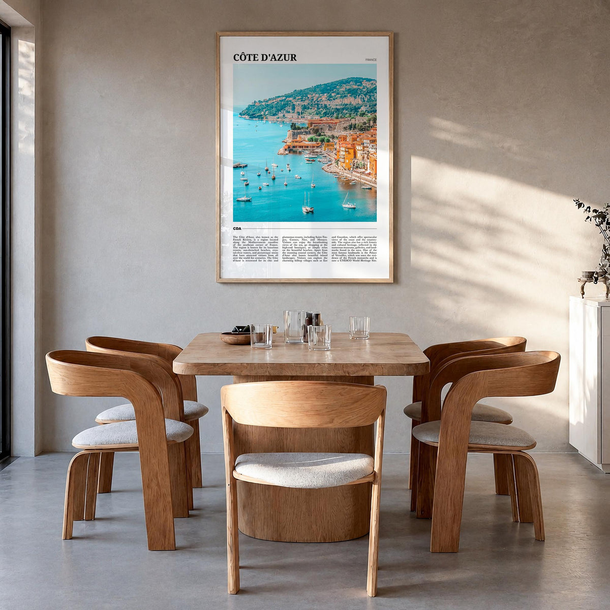 Côte d'Azur Travel No 2 Poster