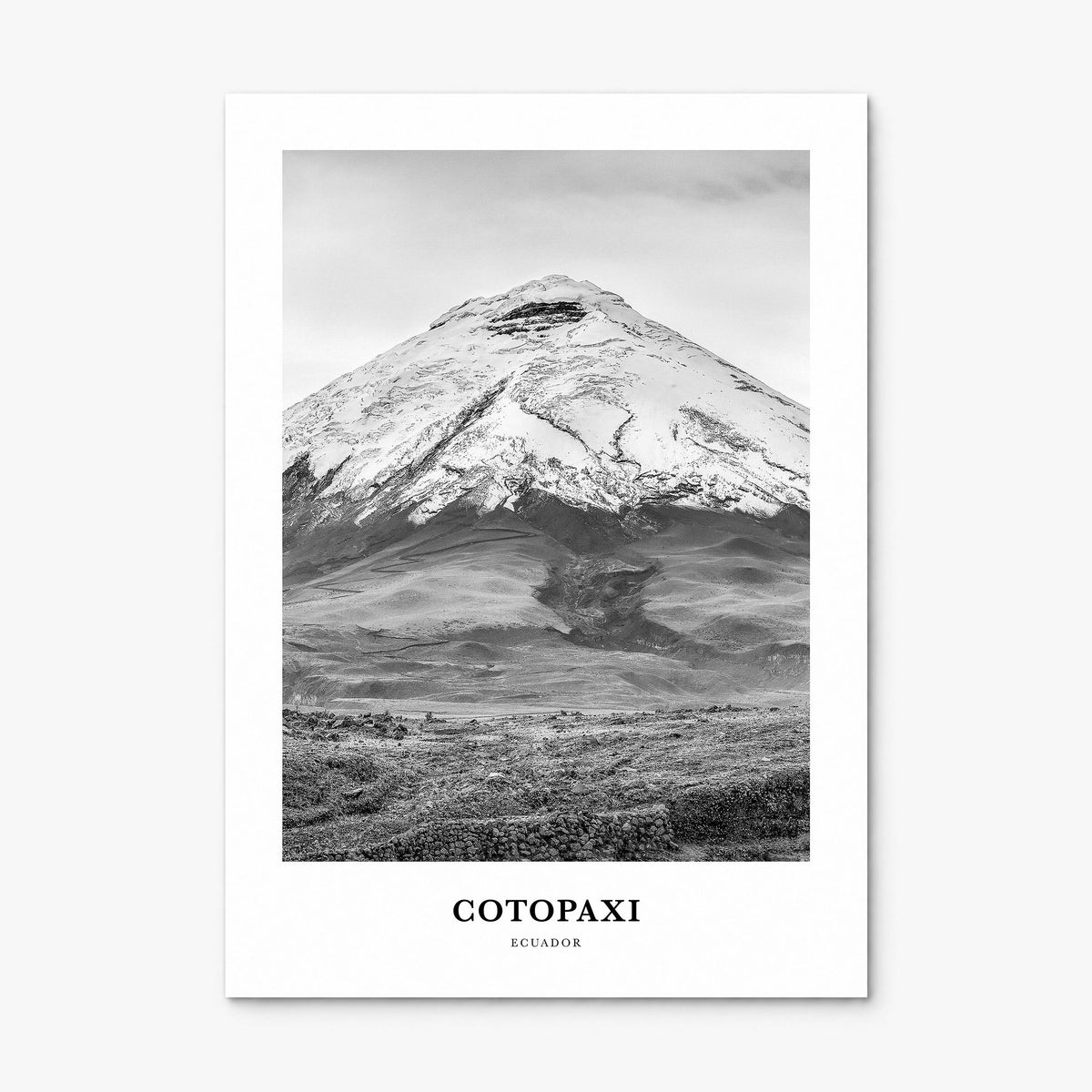 Cotopaxi Classic Poster, print only (unframed)
