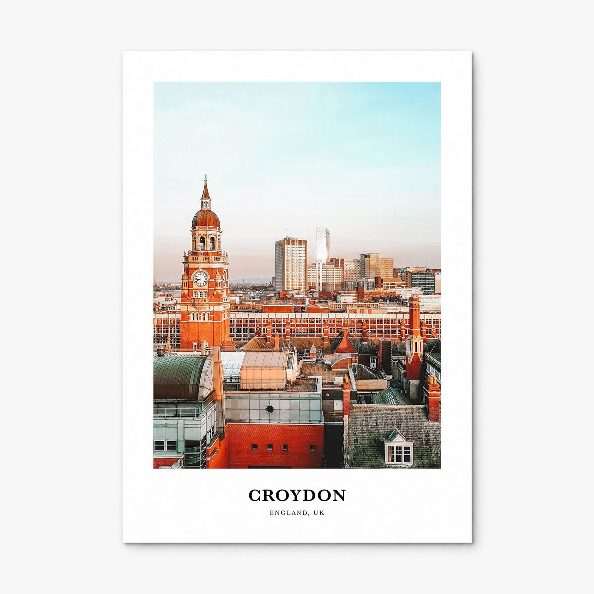 Croydon Classic Poster, print only (unframed)
