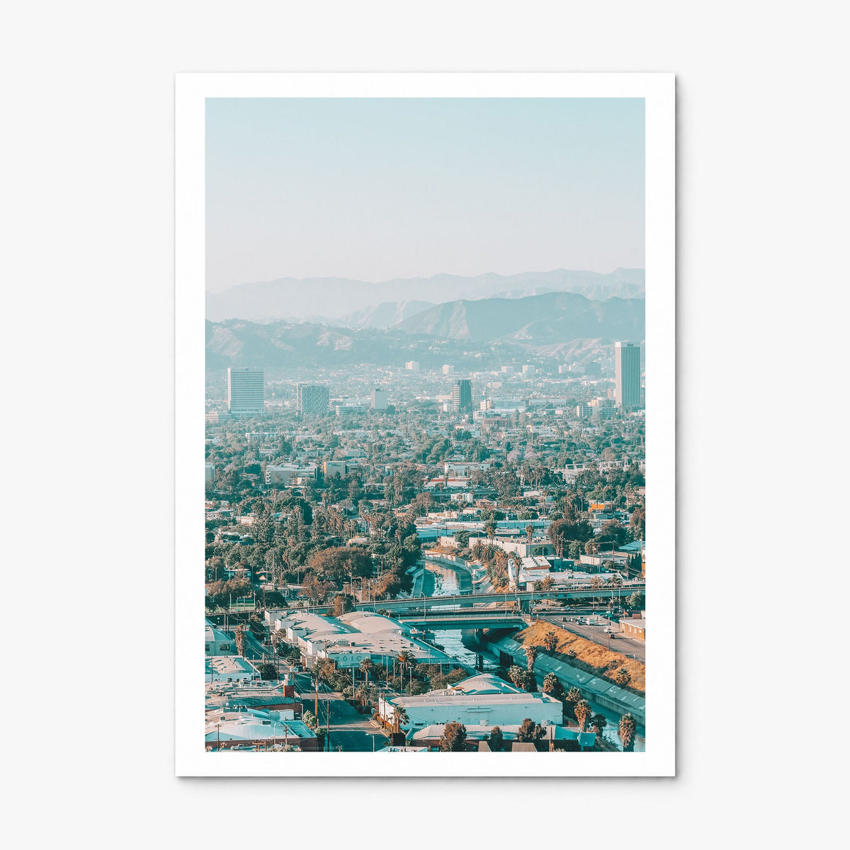 Culver City Photo Poster, print only (unframed), white border