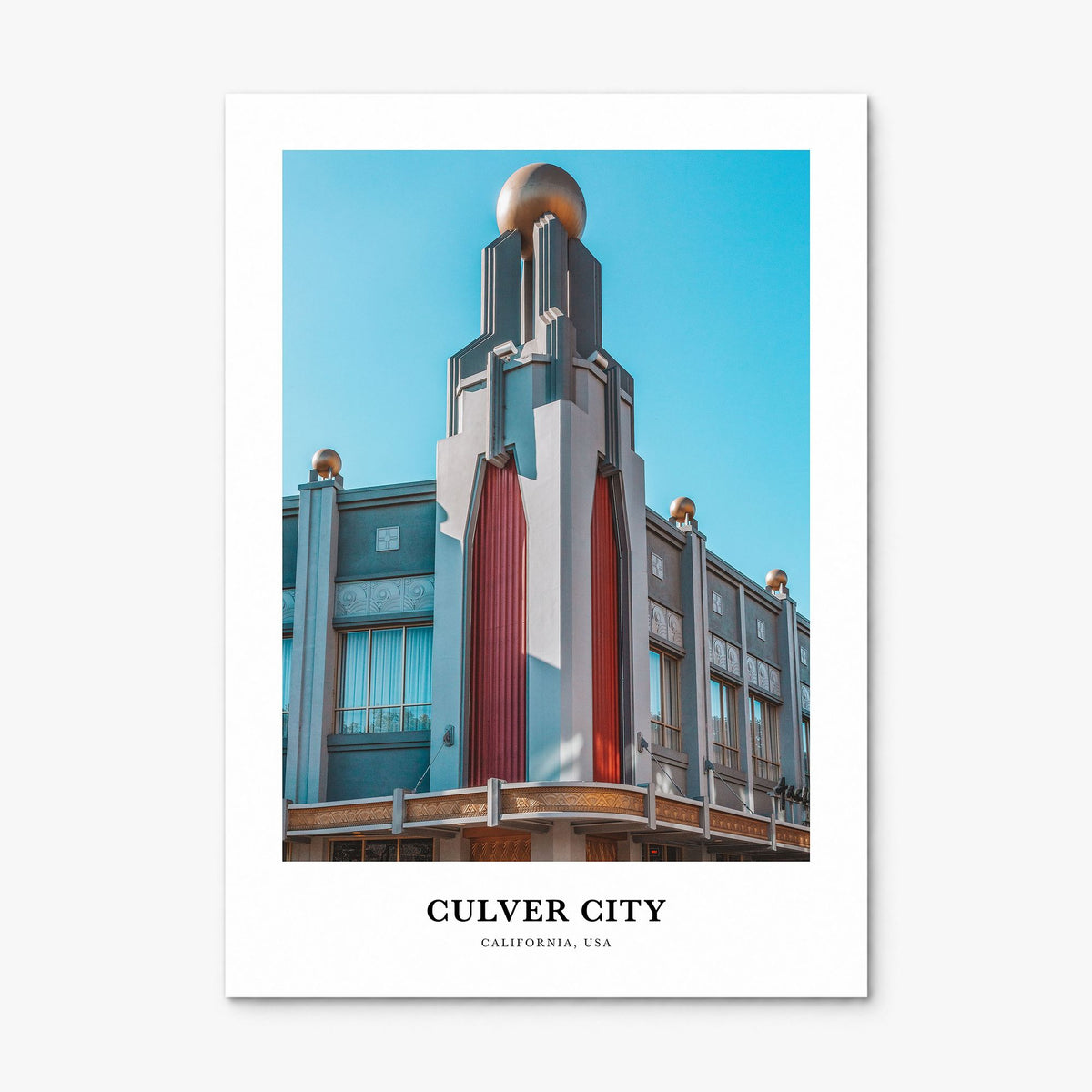 Culver City Classic Poster, print only (unframed)