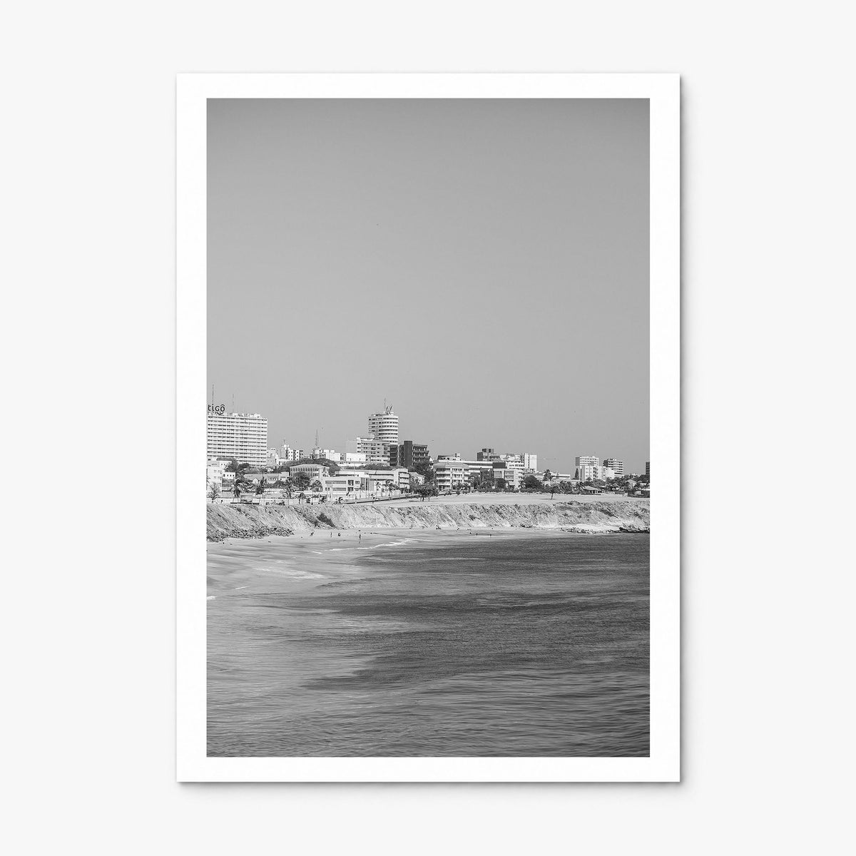 Dakar Photo Poster, print only (unframed), white border
