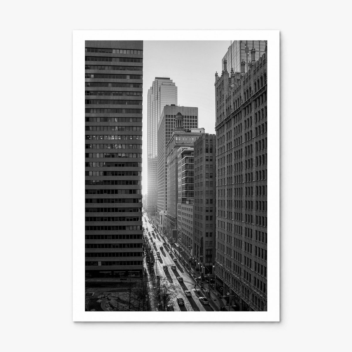 Dallas Photo No 3 Poster, print only (unframed), white border