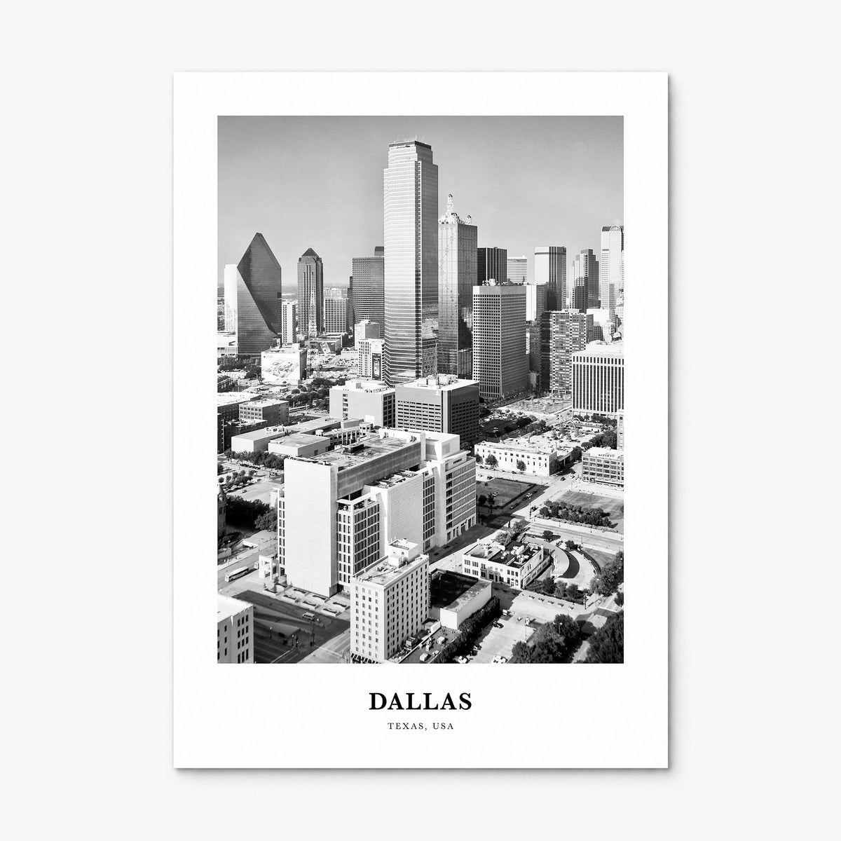 Dallas Classic No 1 Poster, print only (unframed)