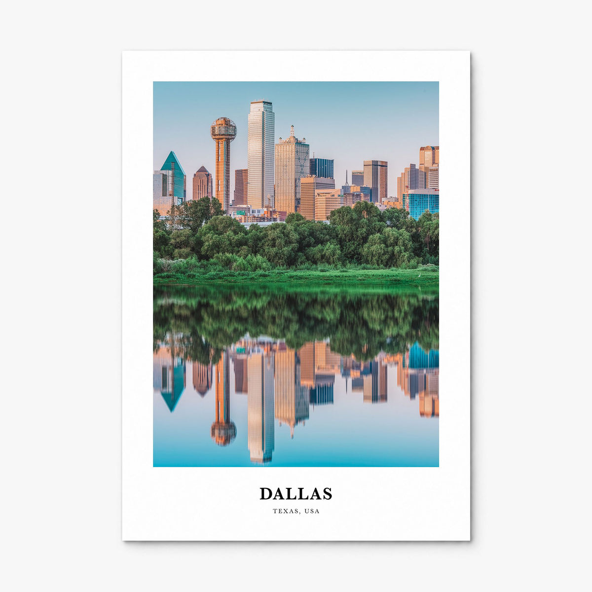 Dallas Classic No 2 Poster, print only (unframed)