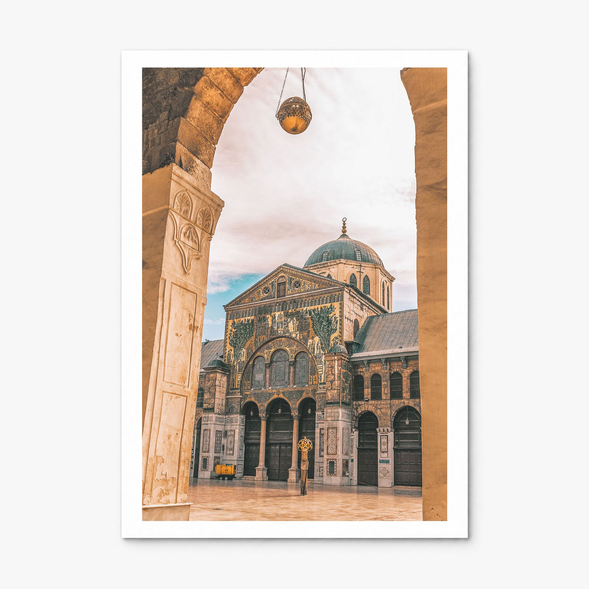 Damascus Photo Poster, print only (unframed), white border