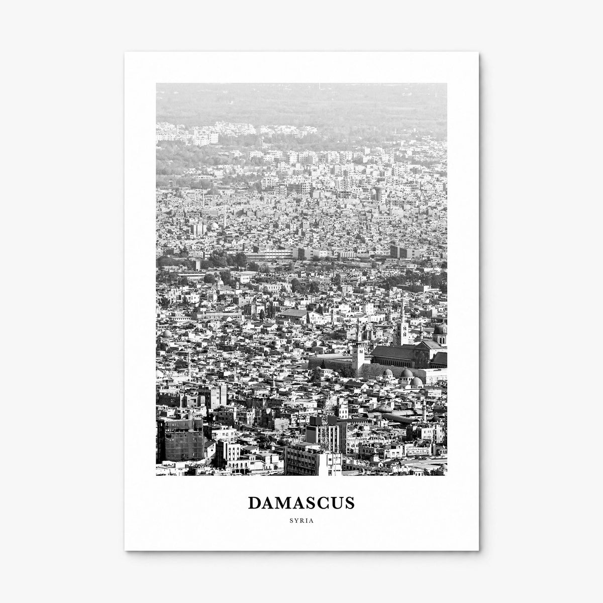Damascus Classic Poster, print only (unframed)