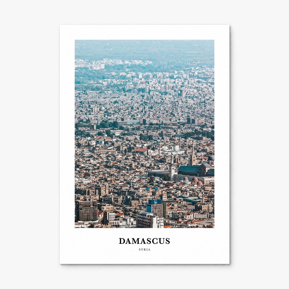 Damascus Classic Poster, print only (unframed)