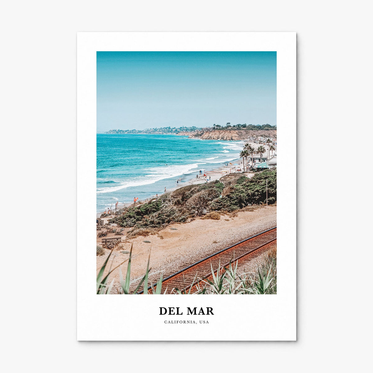 Del Mar Classic Poster, print only (unframed)