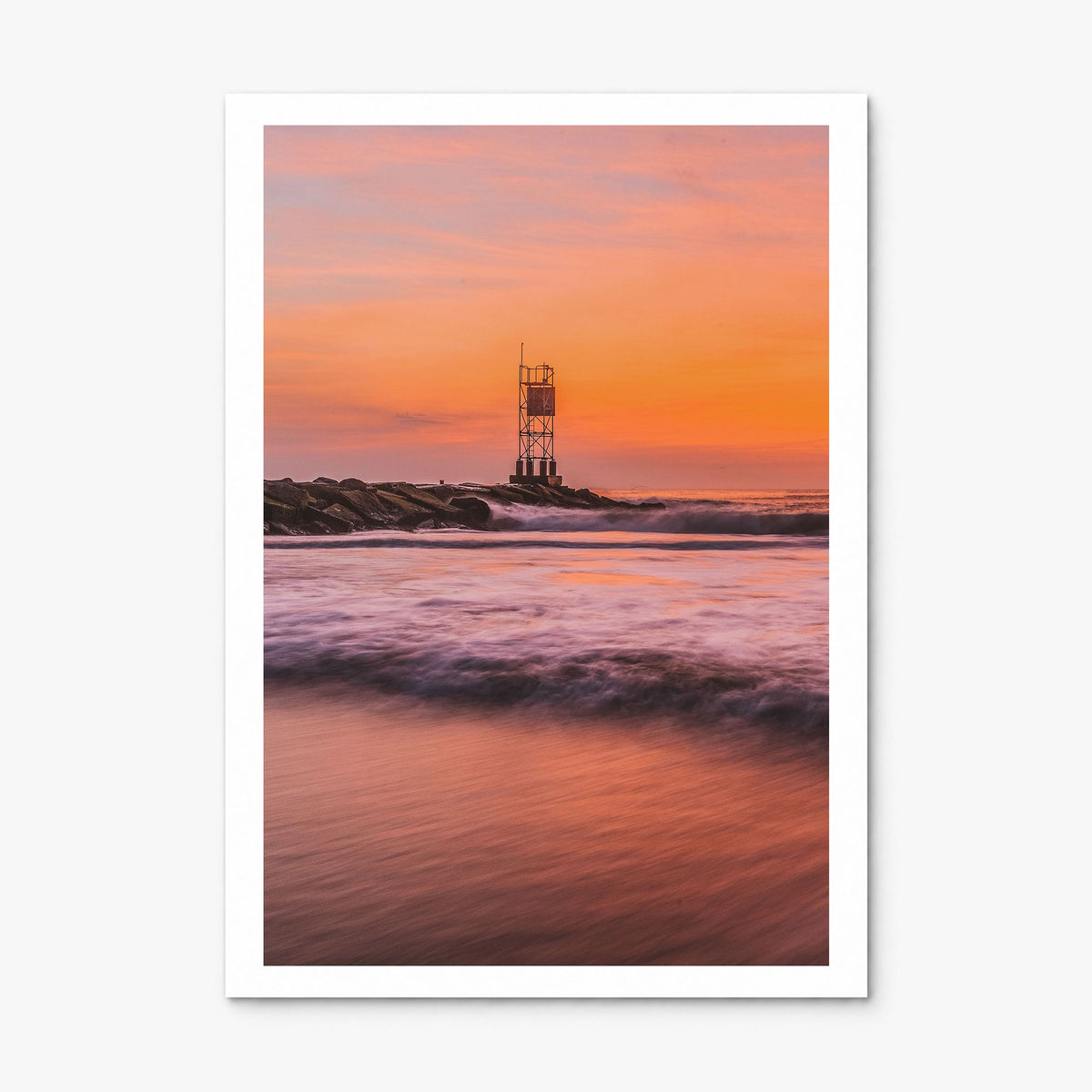 Delaware Photo Poster, print only (unframed), white border