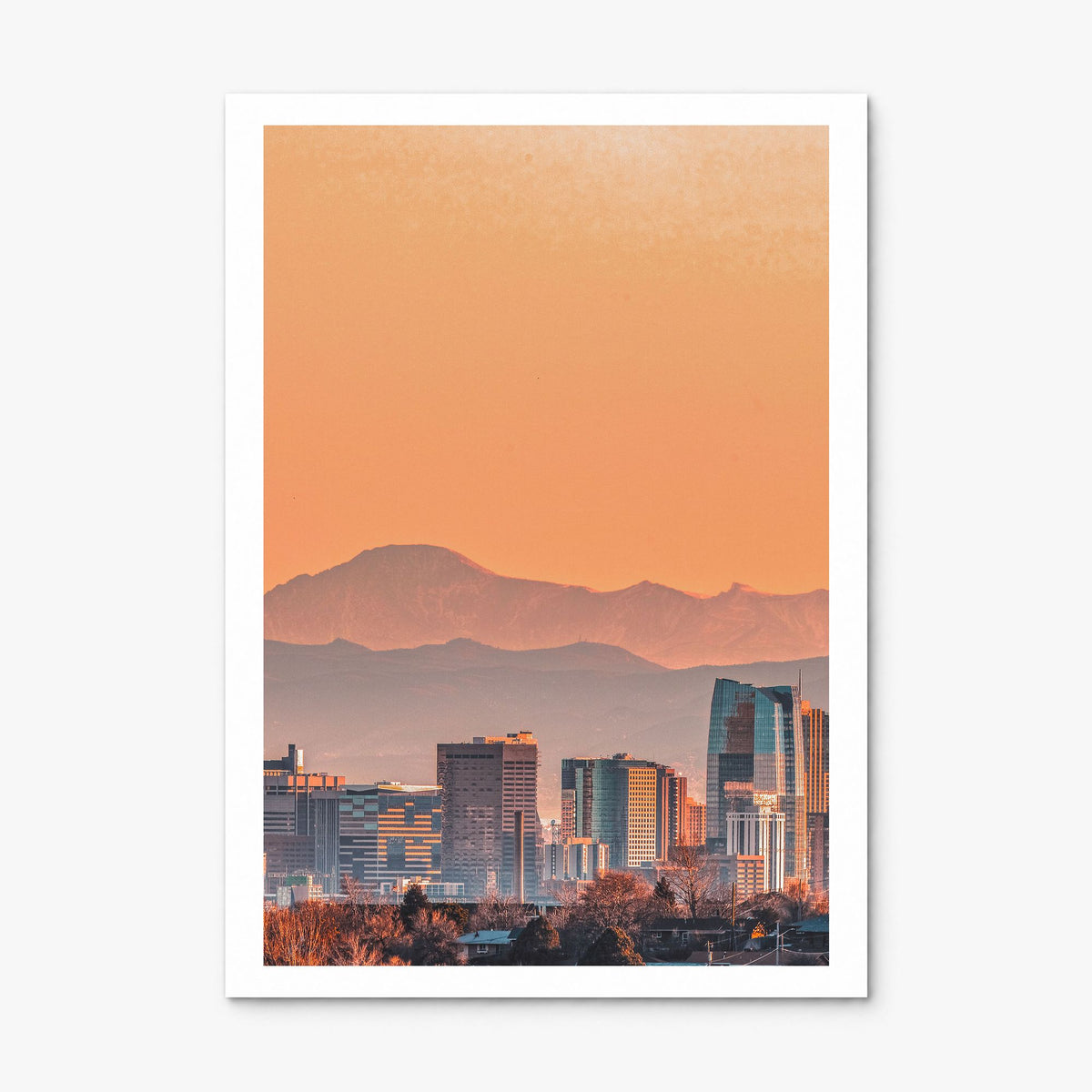 Denver Photo No 1 Poster, print only (unframed), white border