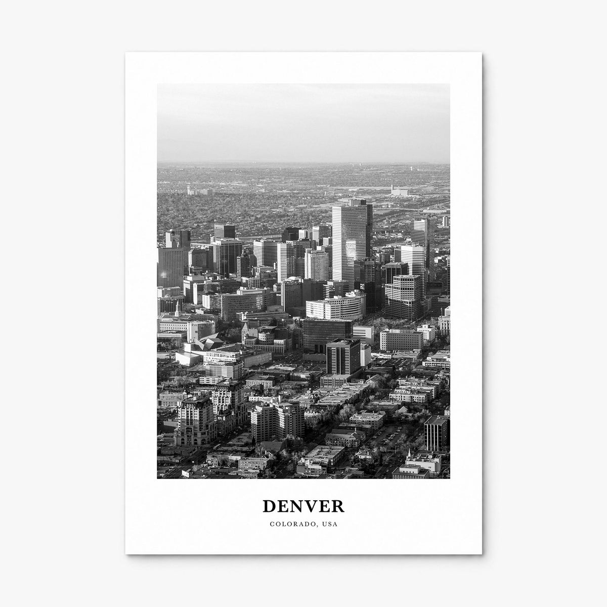 Denver Classic No 1 Poster, print only (unframed)