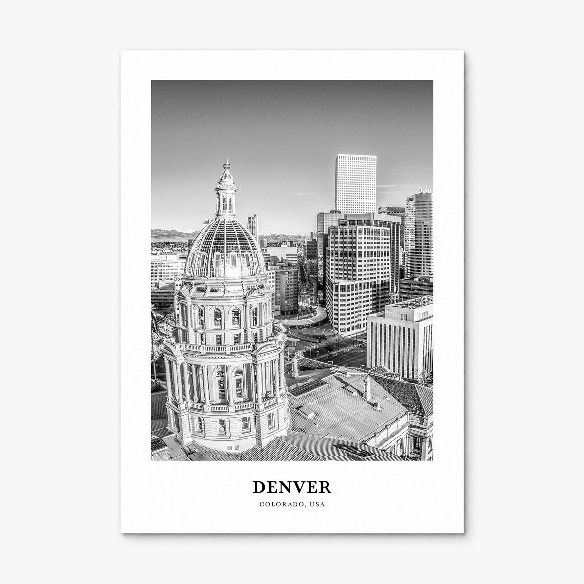 Denver Classic No 5 Poster, print only (unframed)