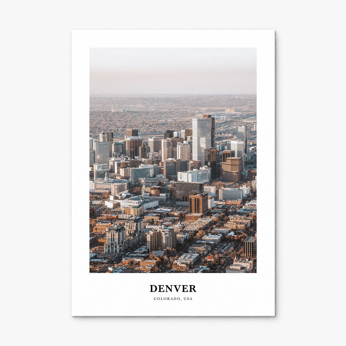 Denver Classic No 2 Poster, print only (unframed)