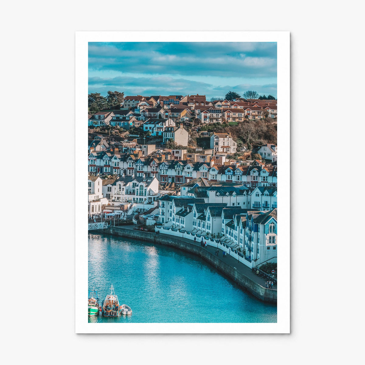 Devon Photo Poster, print only (unframed), white border