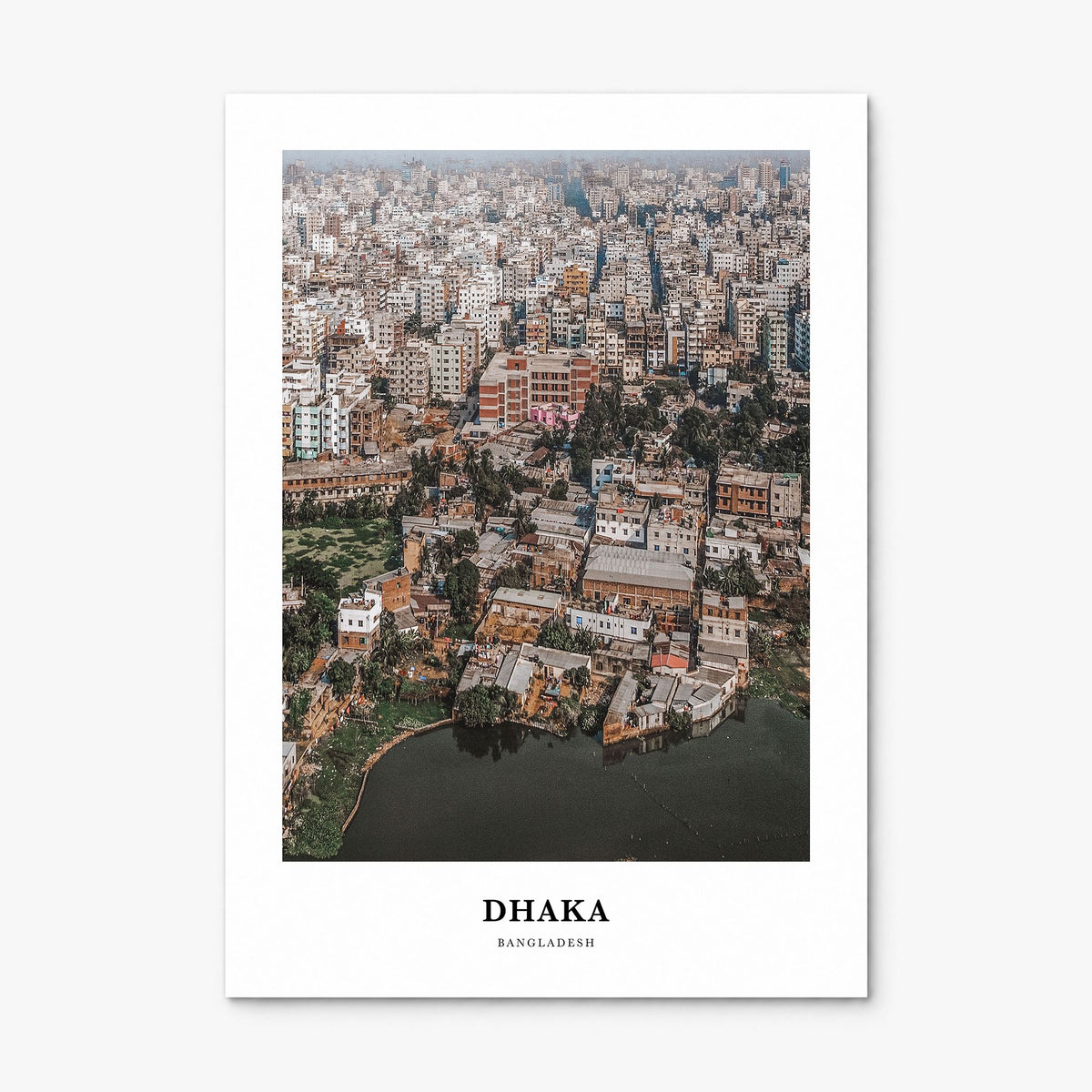 Dhaka Classic Poster, print only (unframed)