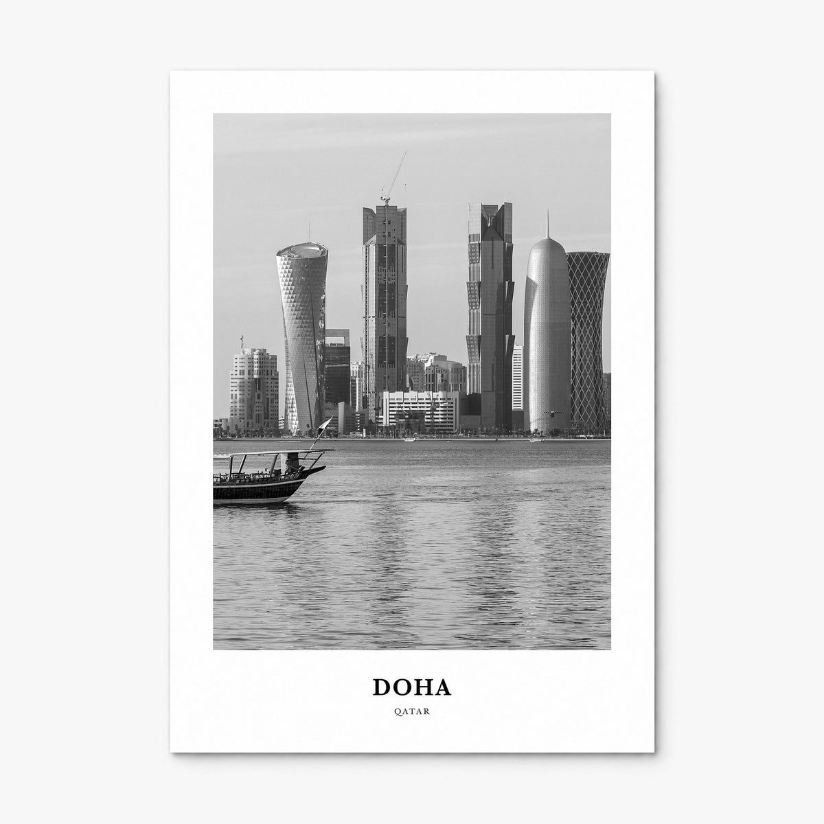 Doha Classic Poster, print only (unframed)