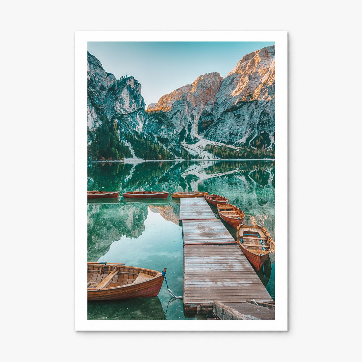 Dolomites Photo No 2 Poster, print only (unframed), white border