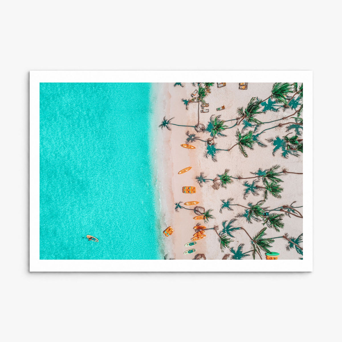 Dominican Republic Photo Poster, print only (unframed), white border