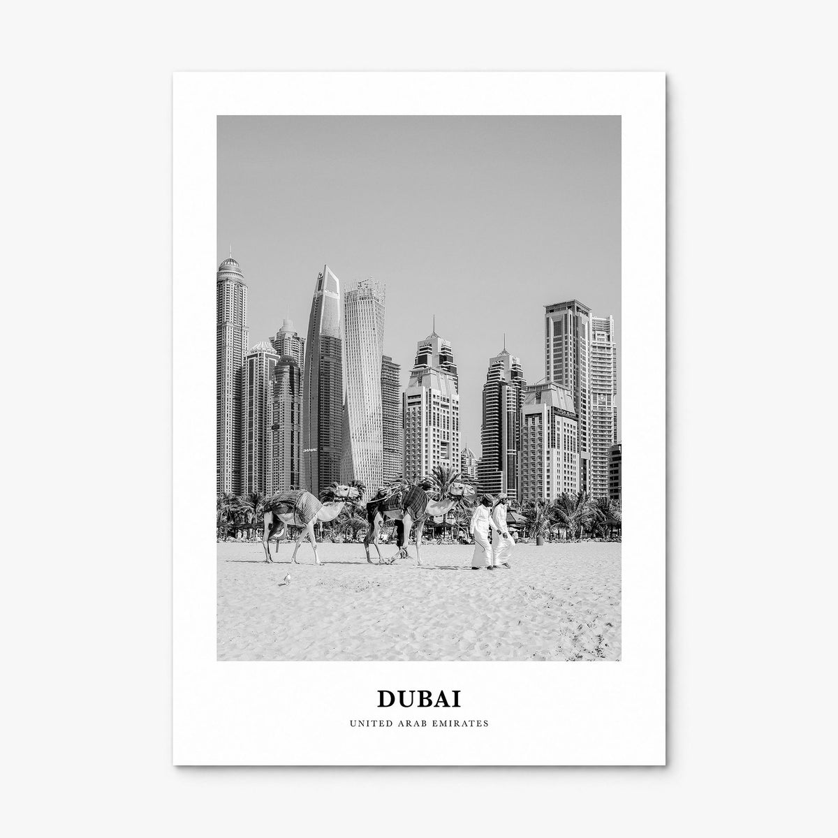 Dubai Classic No 1 Poster, print only (unframed)