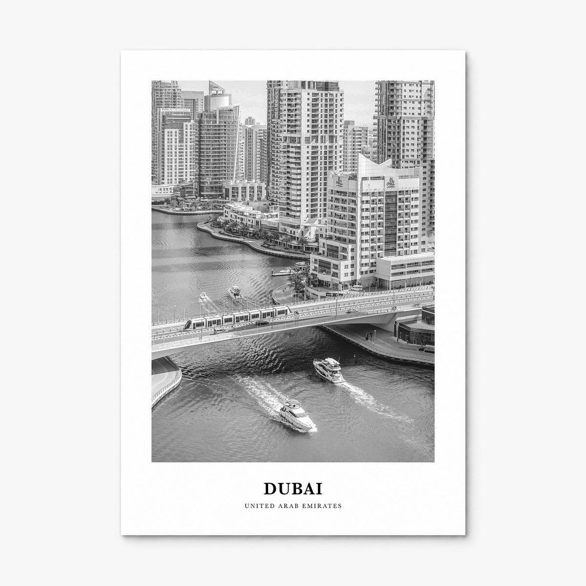 Dubai Classic No 2 Poster, print only (unframed)