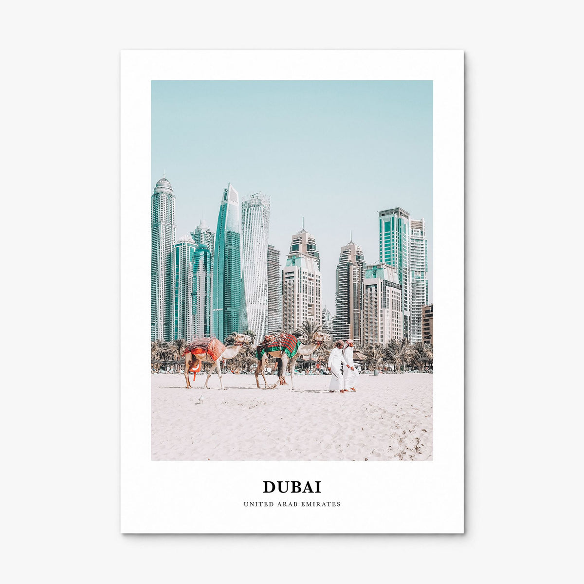 Dubai Classic Poster, print only (unframed)