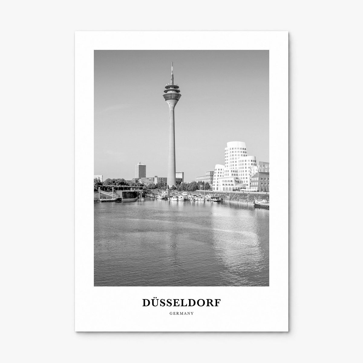 Düsseldorf Classic No 2 Poster, print only (unframed)