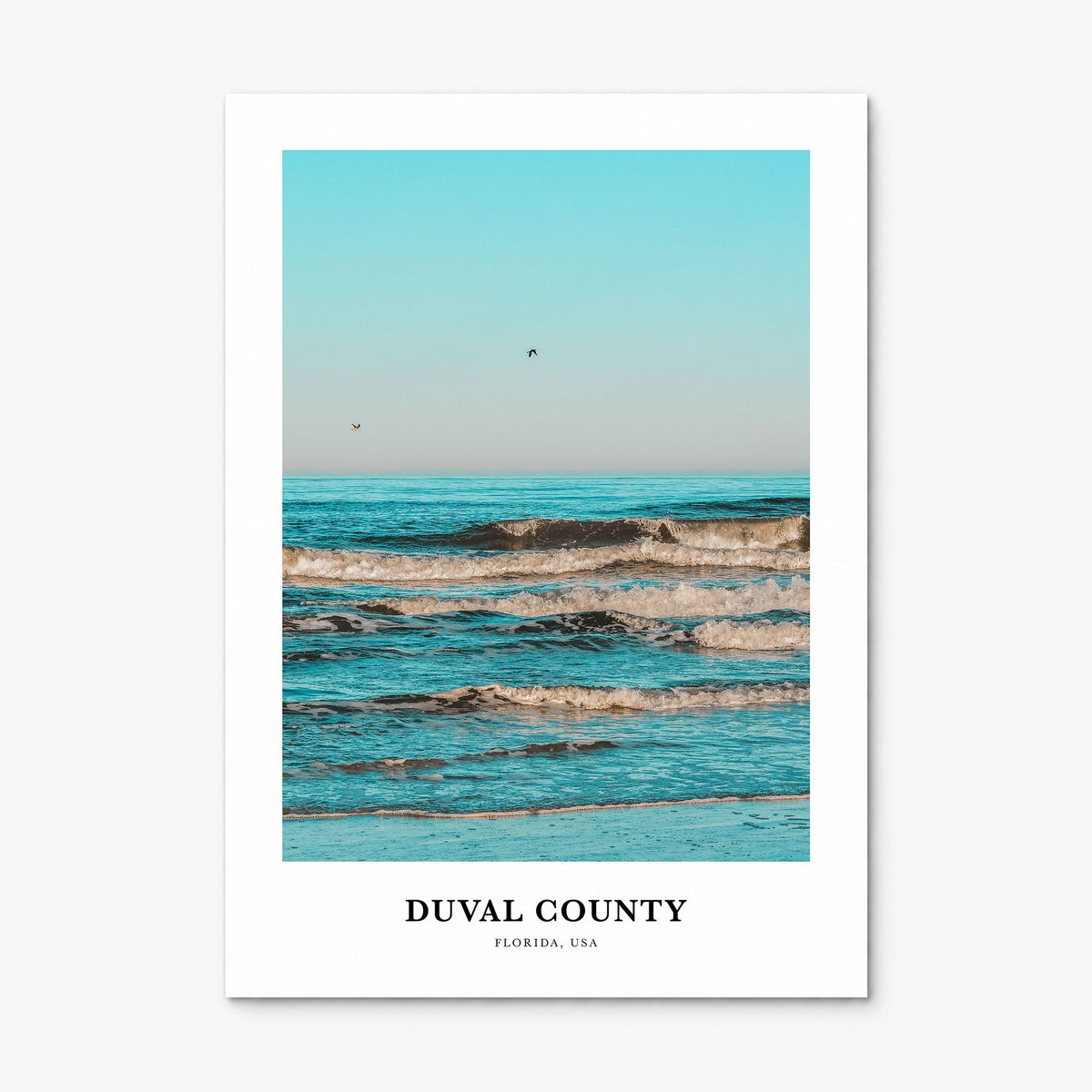 Duval County Classic Poster, print only (unframed)
