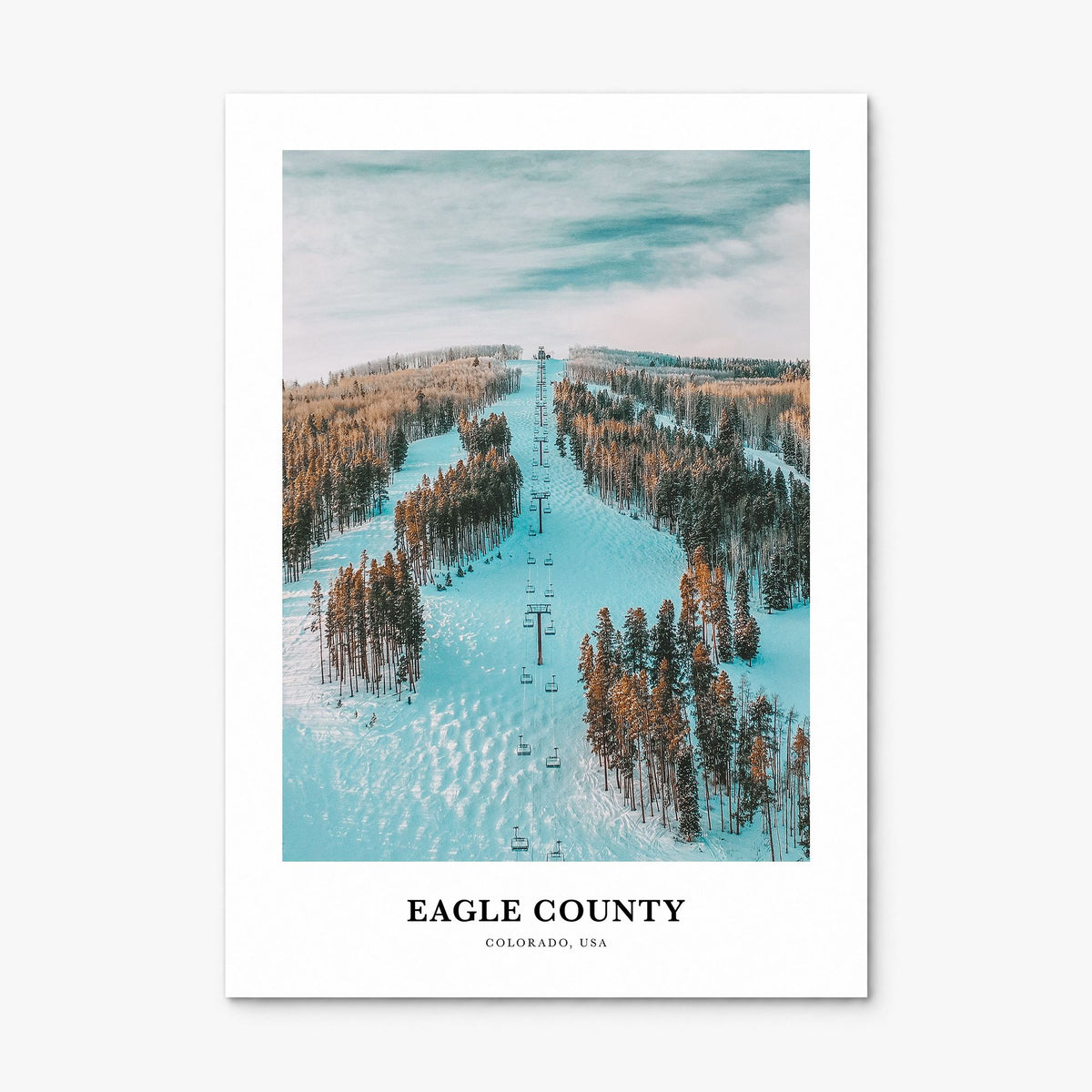 Eagle County Classic Poster, print only (unframed)