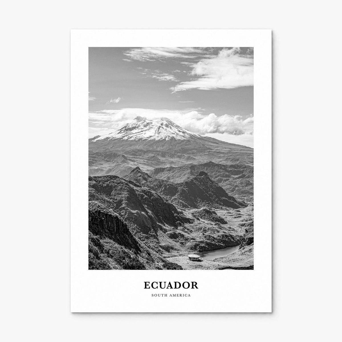 Ecuador Classic No 1 Poster, print only (unframed)