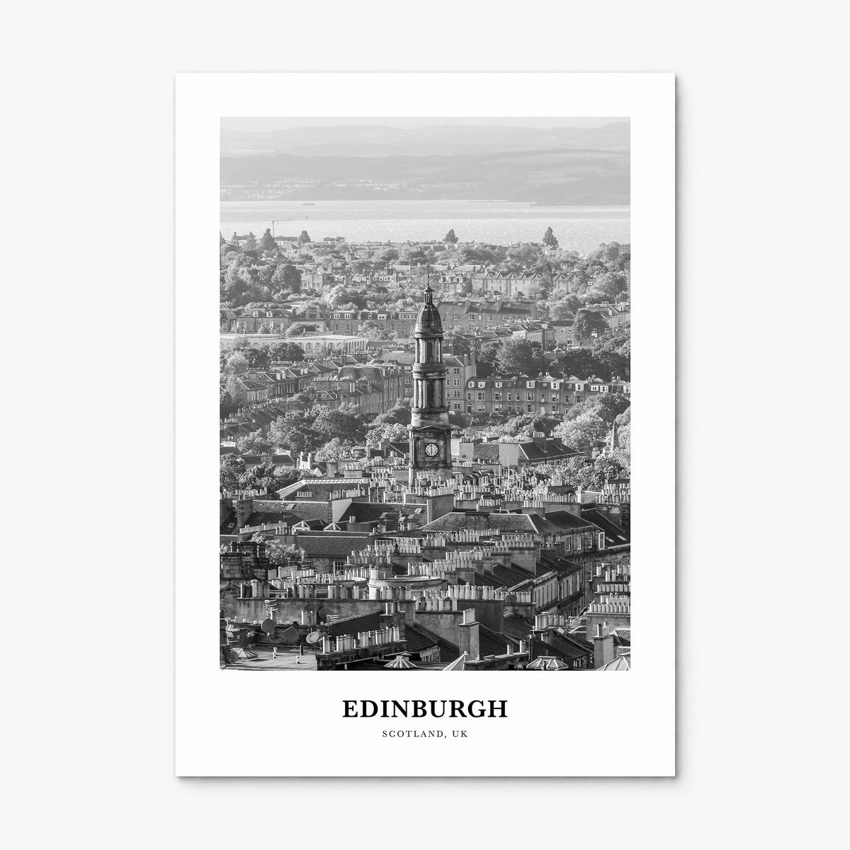 Edinburgh Classic No 1 Poster, print only (unframed)
